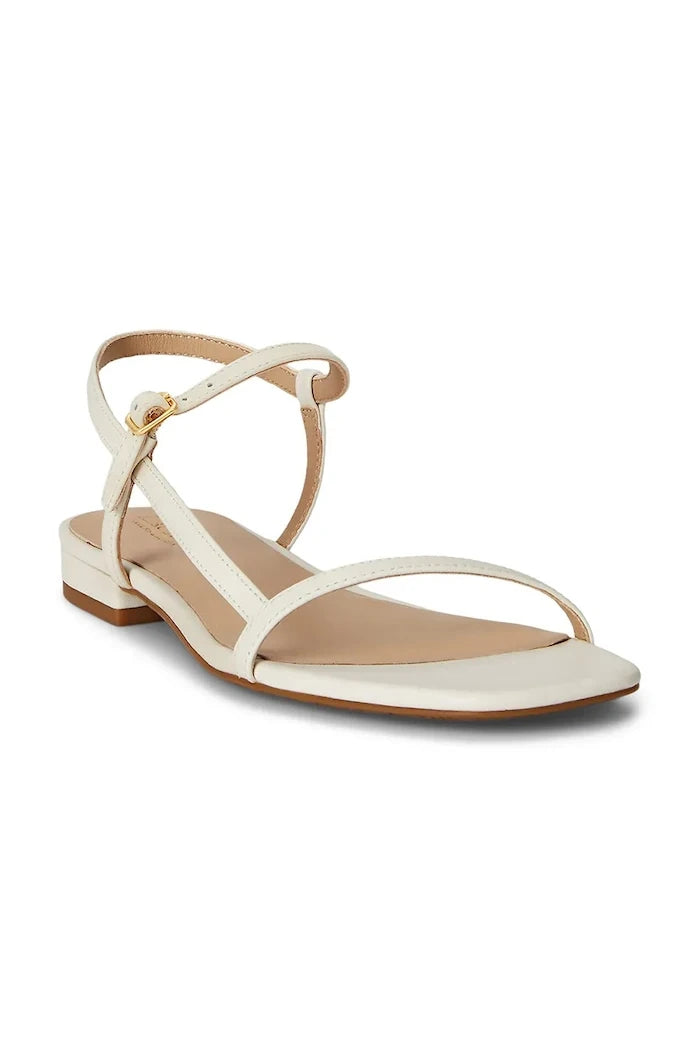 Кожени сандали Lauren Ralph Lauren Lainee