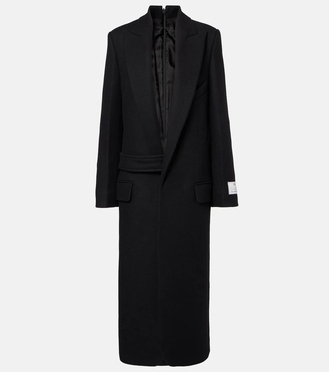 Victoria Beckham - Single-breasted wool-blend coat