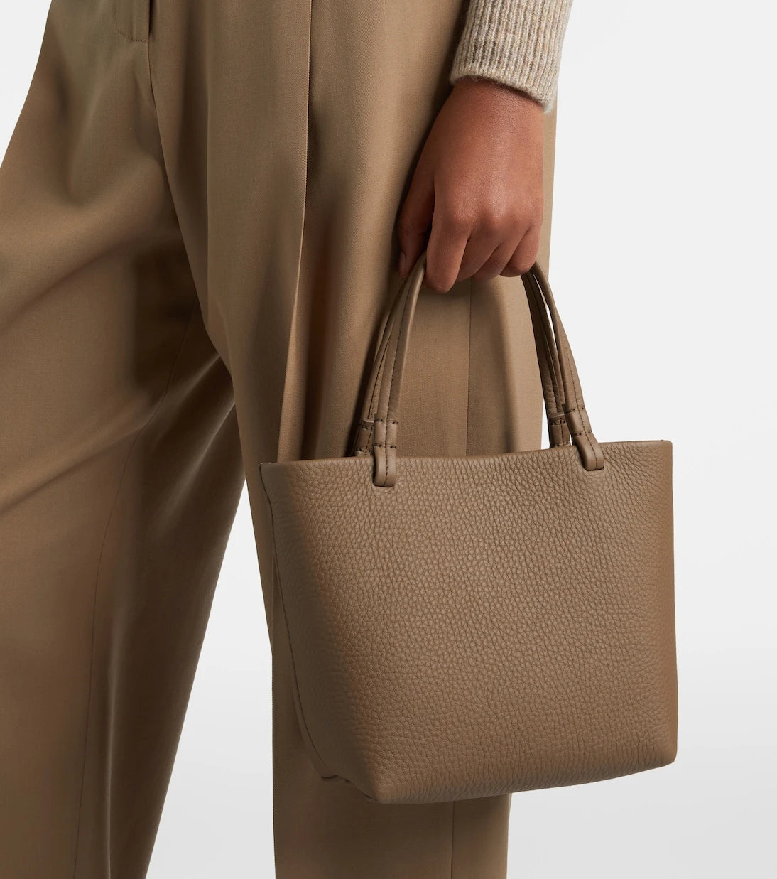 The Row - Park Small leather tote bag