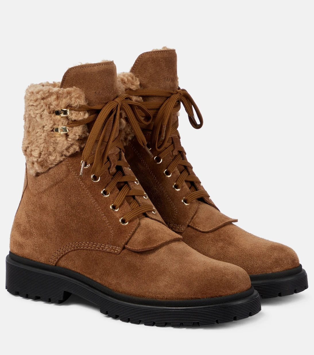 Moncler - Patty suede ankle boots