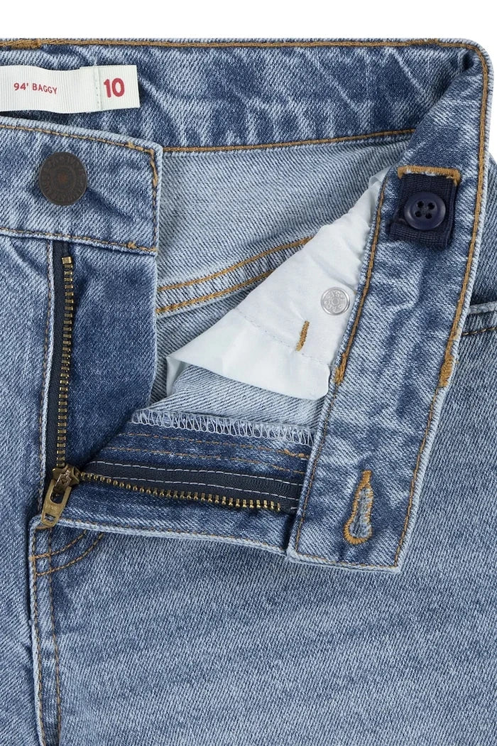 Levi's 94 BAGGY SHORT Çocuk Denim Kısa Pantolon