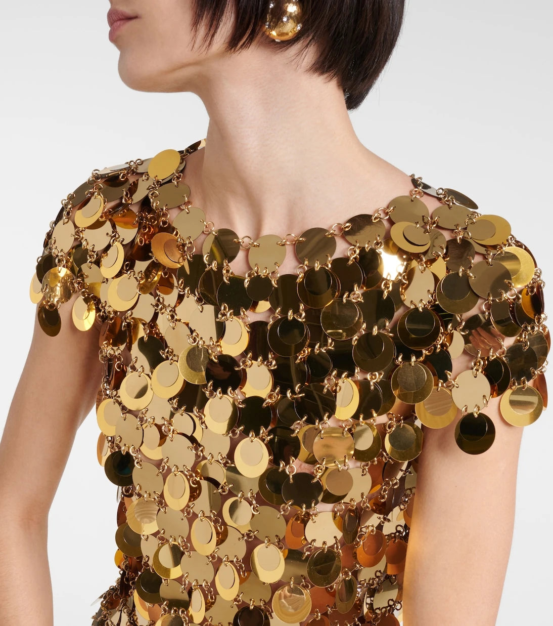 Rabanne - Embellished top