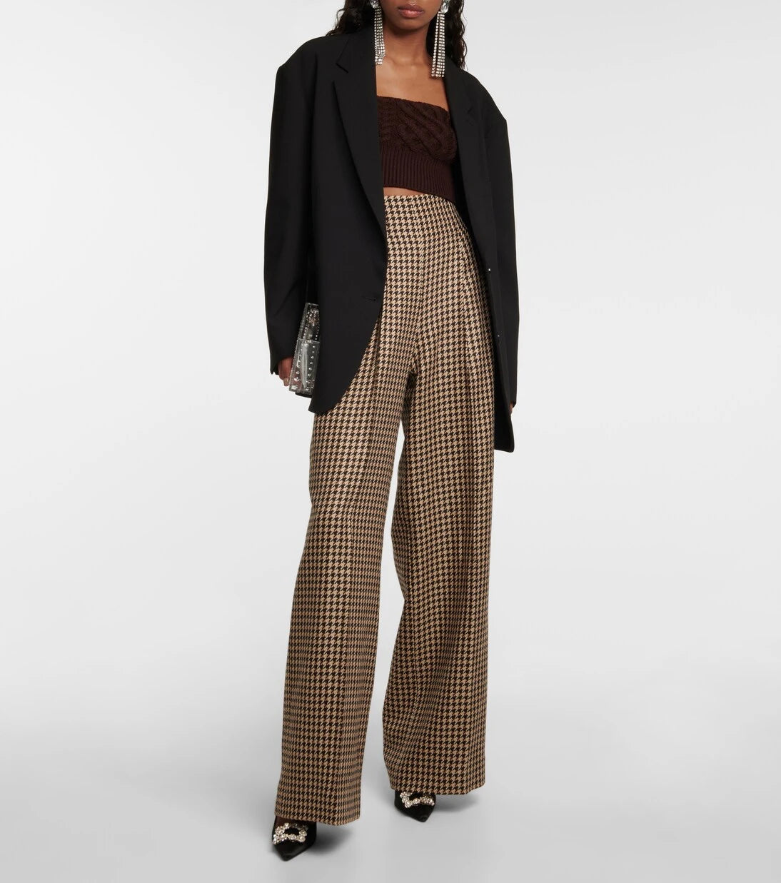 Emilia Wickstead - Bimba cable-knit wool bustier