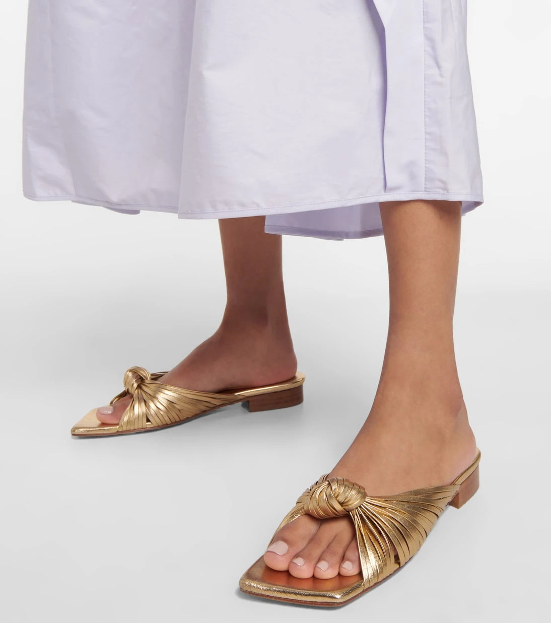 Souliers Martinez - Feston leather sandals