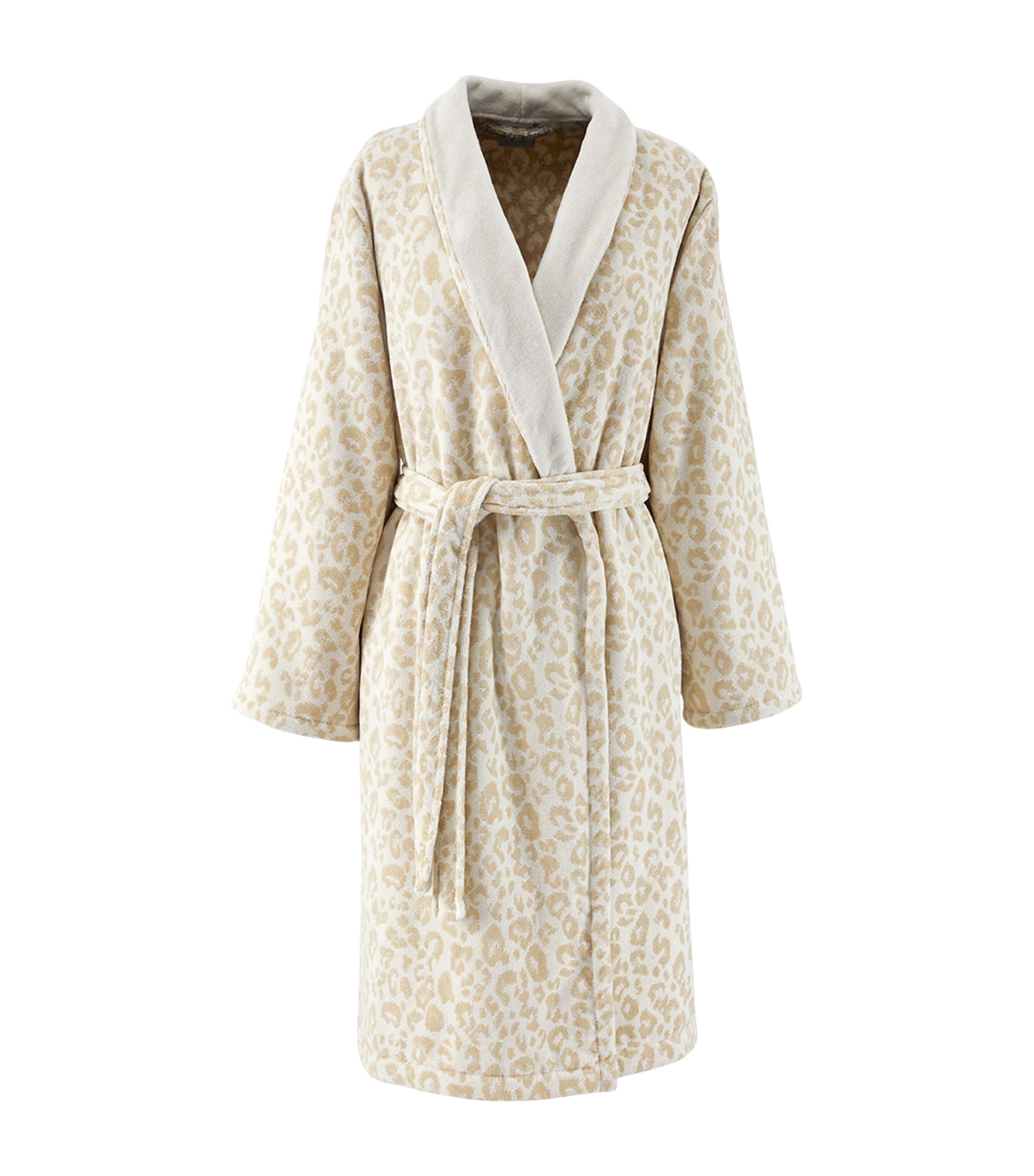 Yves Delorme Leopard Print Robe