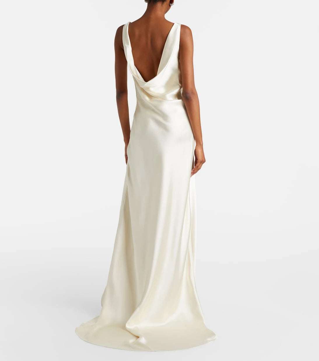 Róhe - Bridal draped satin gown