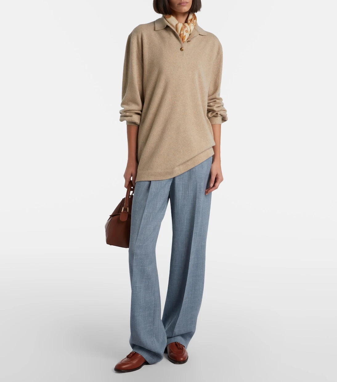 Loro Piana - Classic cashmere polo sweater