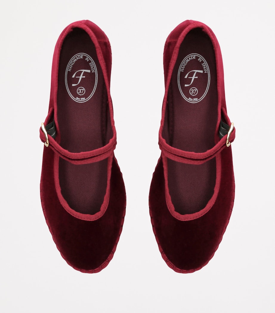 Velvet Lucrecia Mary Janes WINE