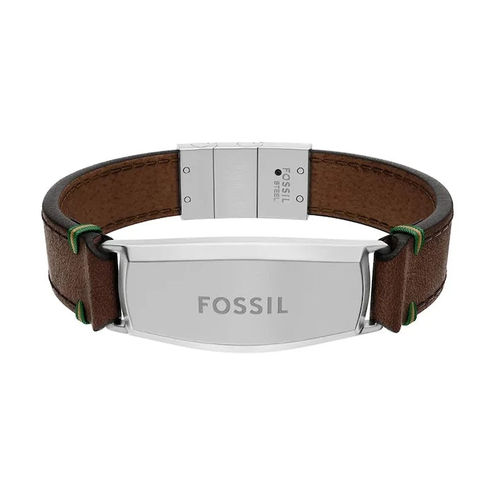 Fossil гривна мъжка от кожа Everett
