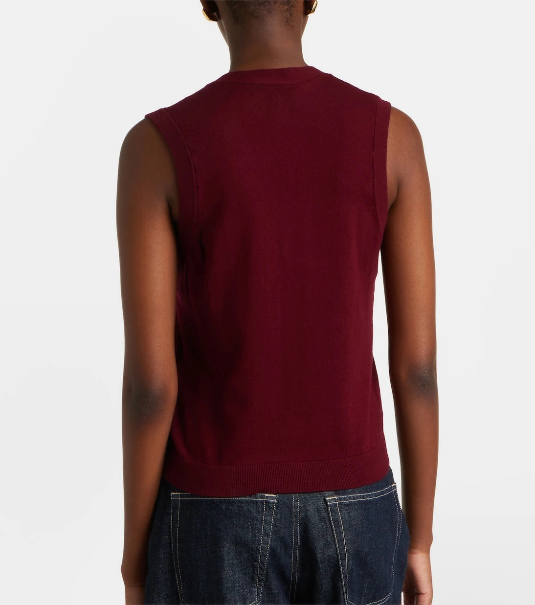'S Max Mara - Cotton and silk vest