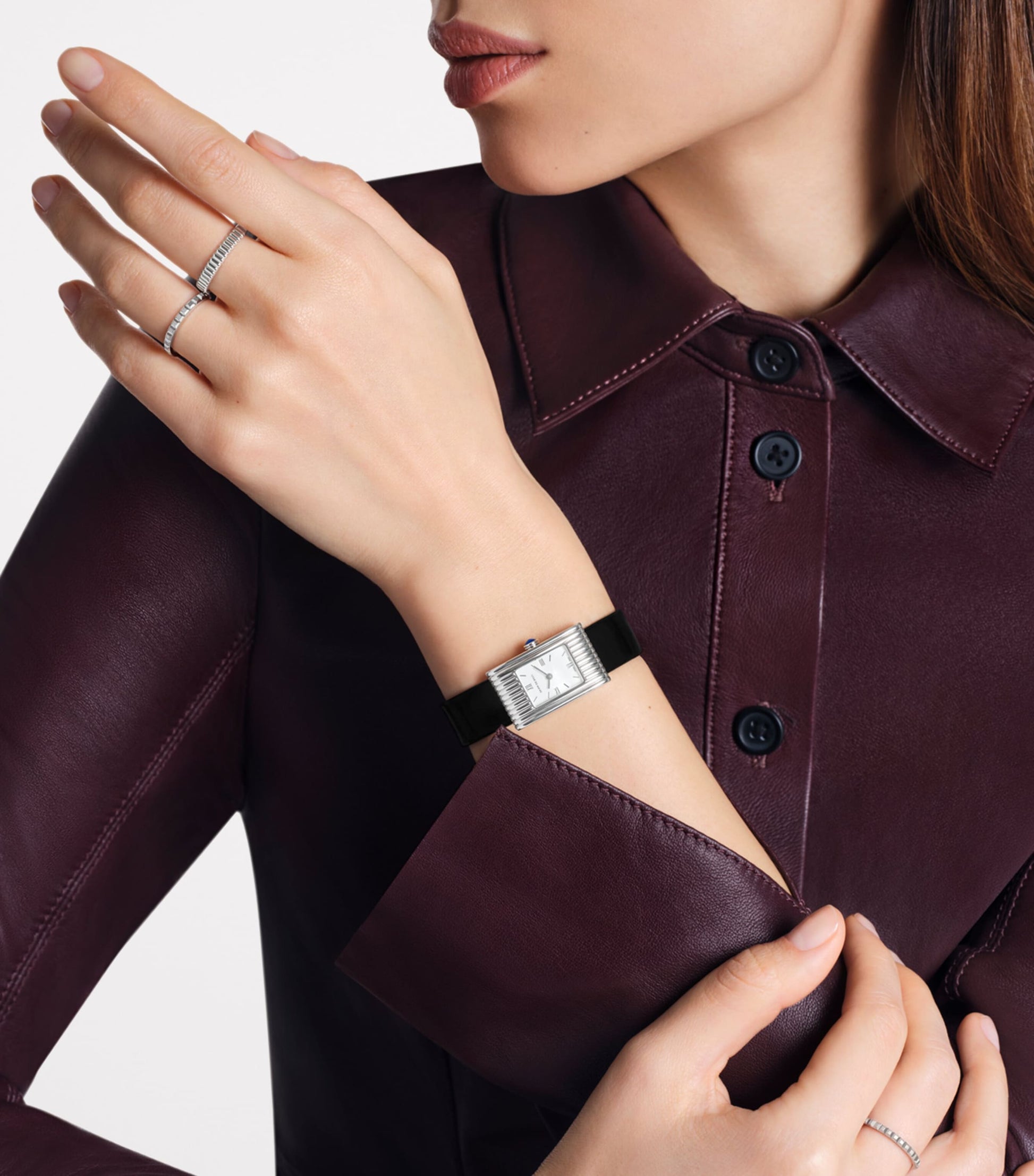 Stainless Steel Reflet Watch 18mm