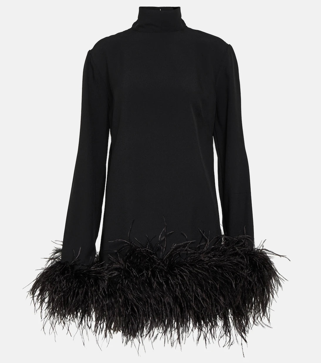 Taller Marmo - Piccolo Ubud feather-trimmed minidress