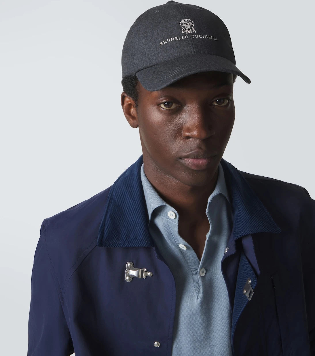 Brunello Cucinelli - Logo virgin wool baseball cap