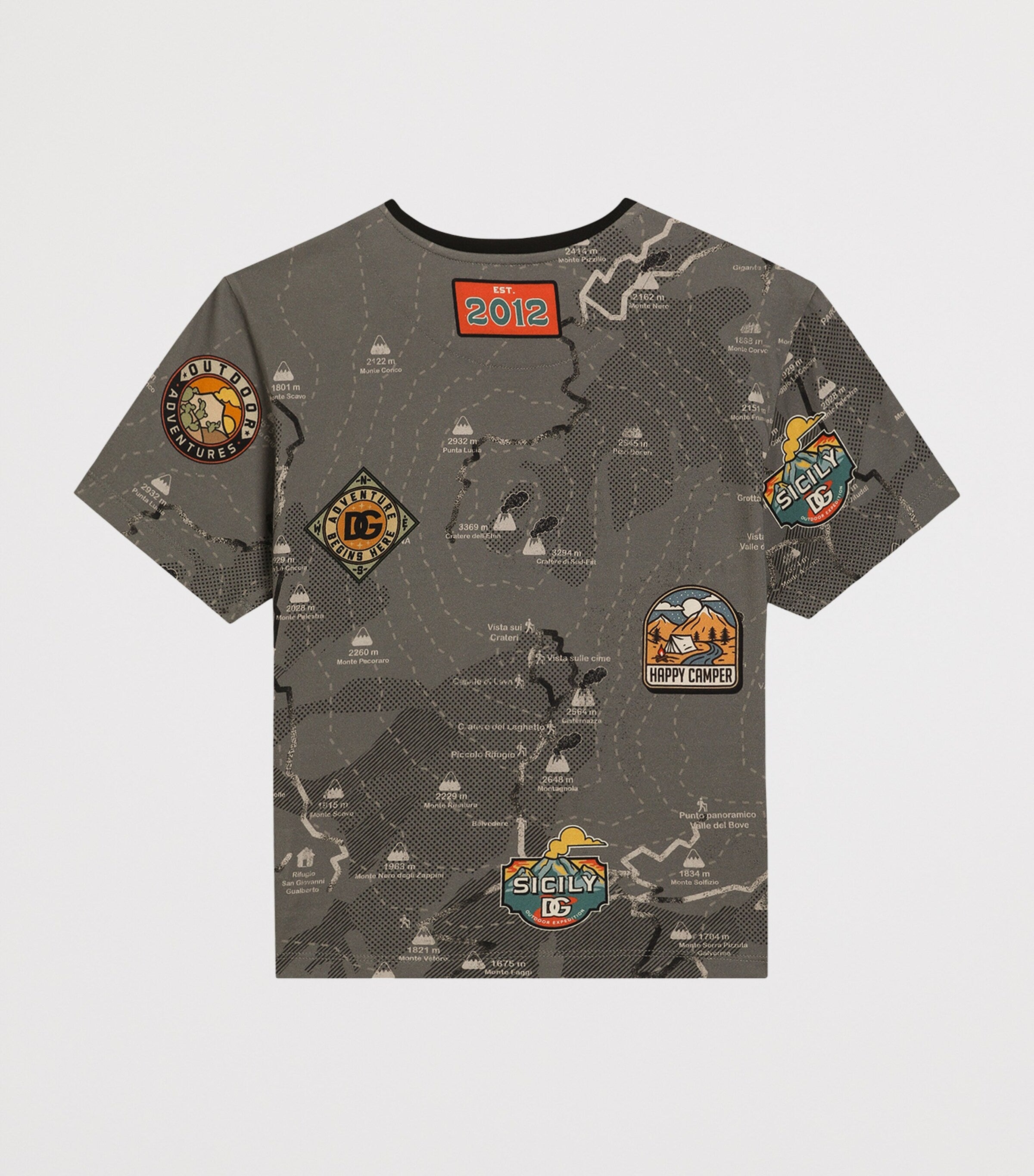 Dolce & Gabbana Kids Cotton Adventure Print T-Shirt (8-12 Years)