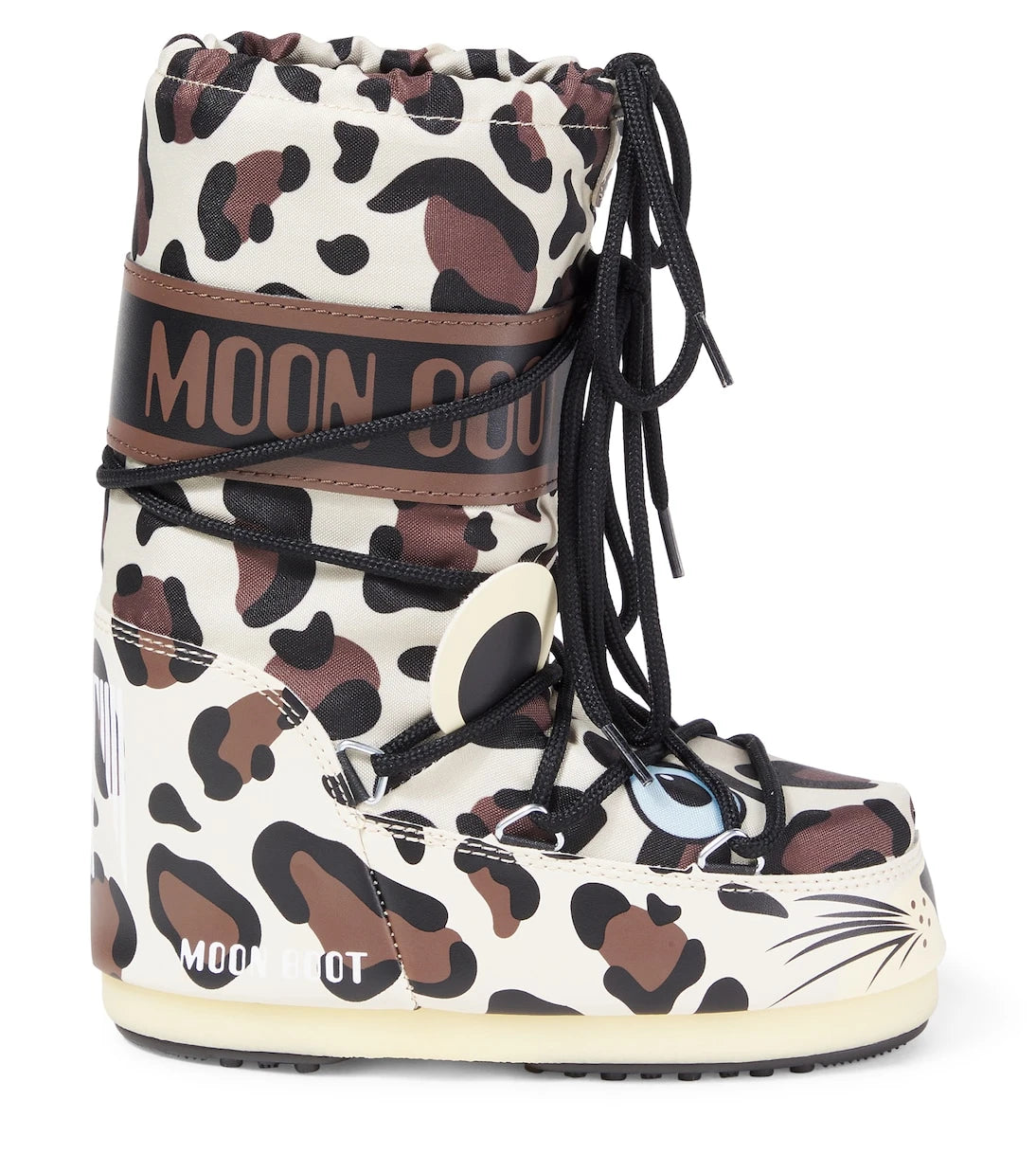 Moon Boot Kids - Icon Junior Leopard snow boots