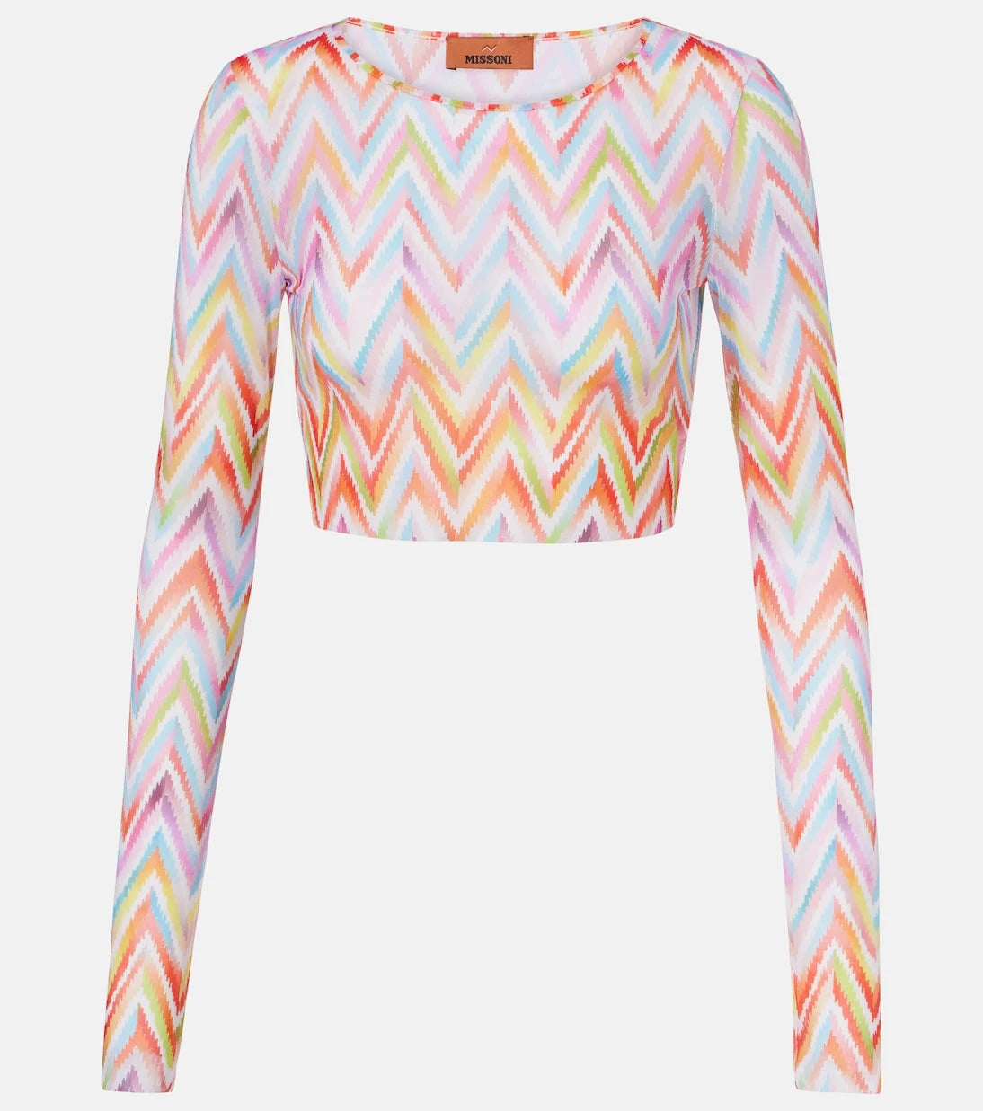 Missoni - Chevron cropped top