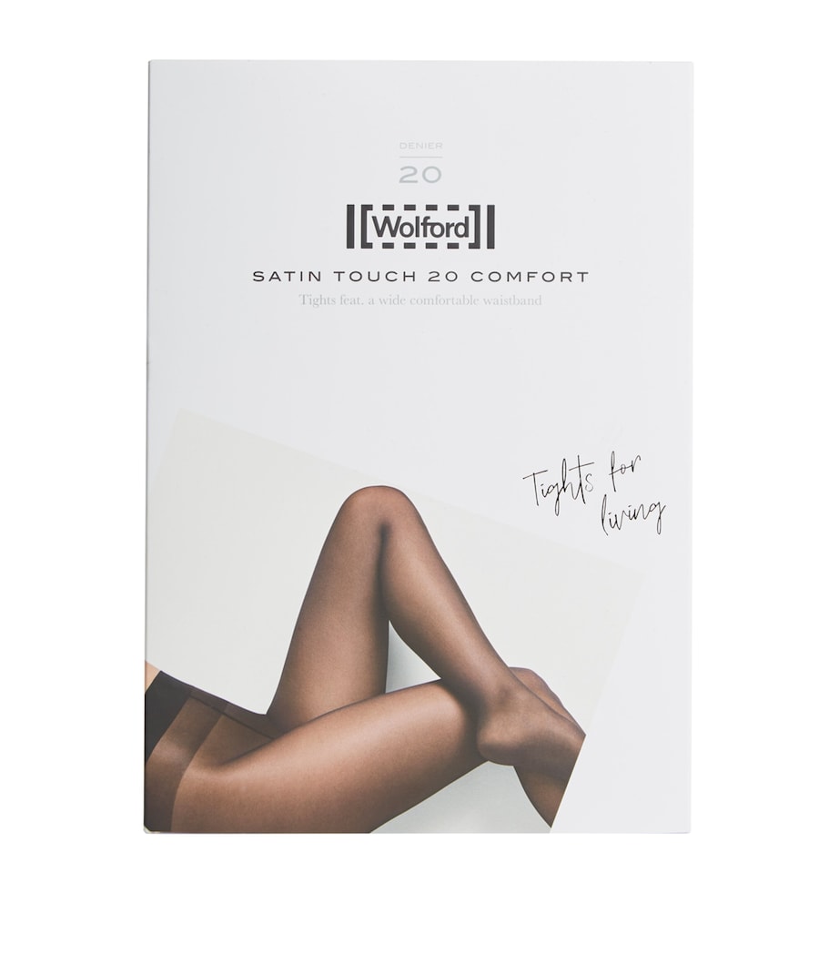 Brown Satin Touch 20 Comfort Tights