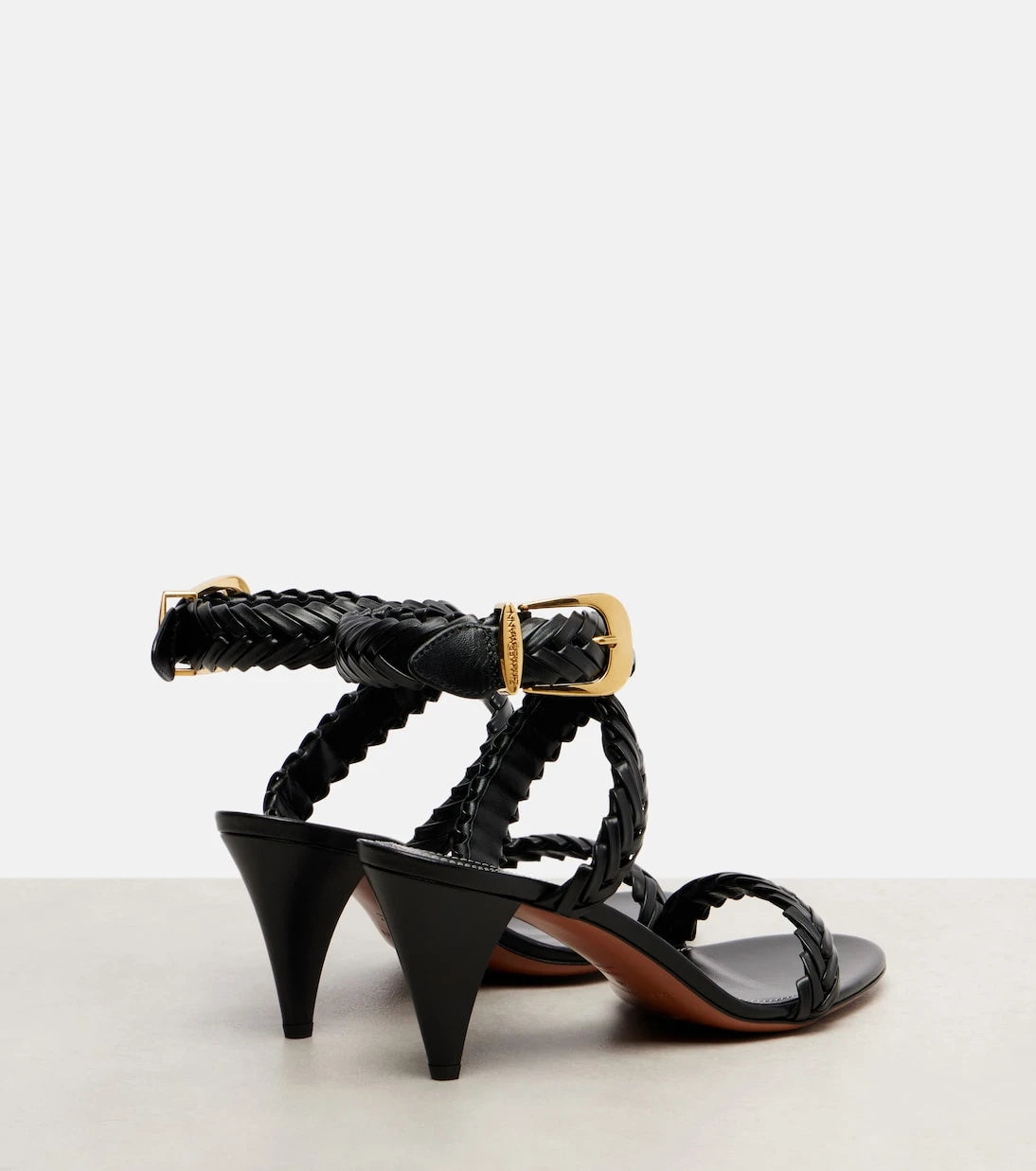 Zimmermann - Helix 75  braided leather sandals