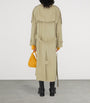 Burberry Beige Cotton Long Castleford Trench Coat