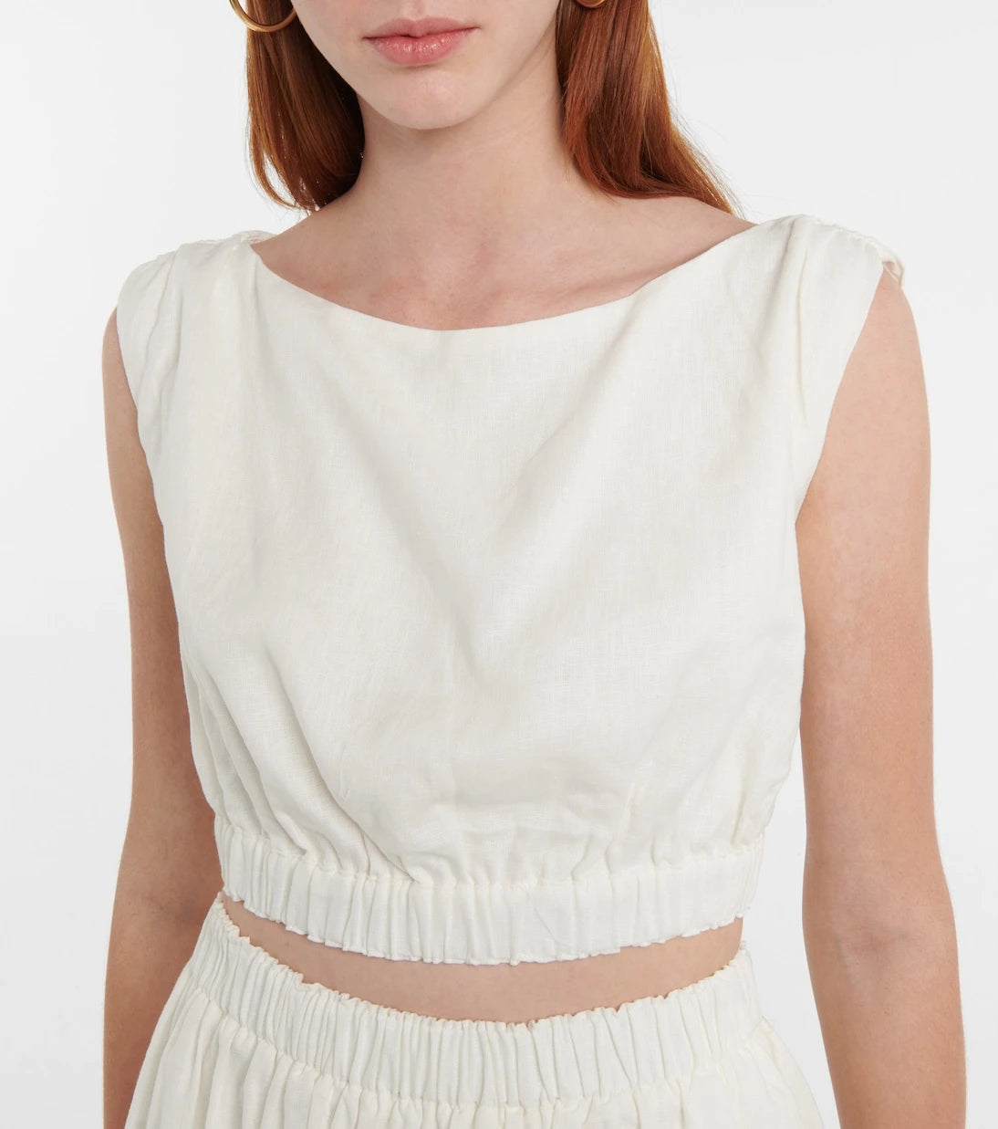 SIR - Linen crop top