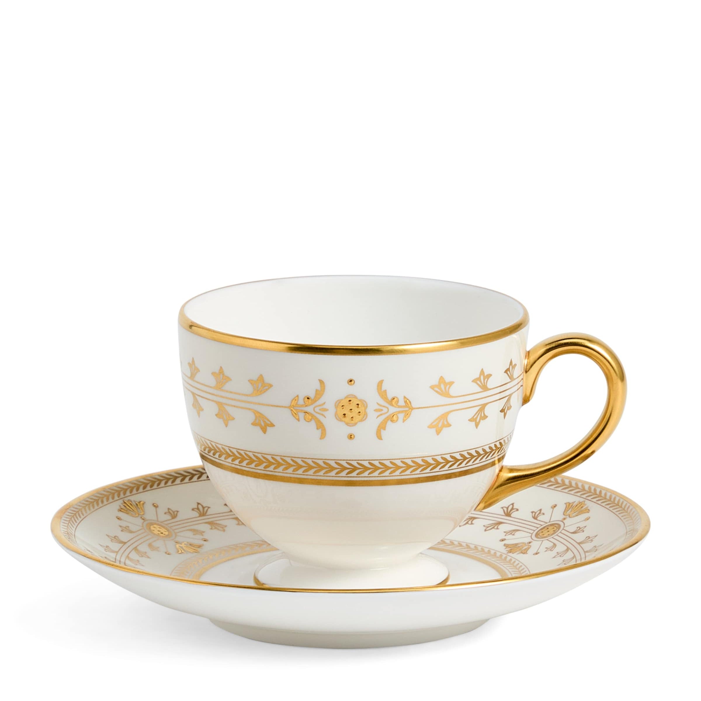 Bone China Bacchus Teacup and Saucer
