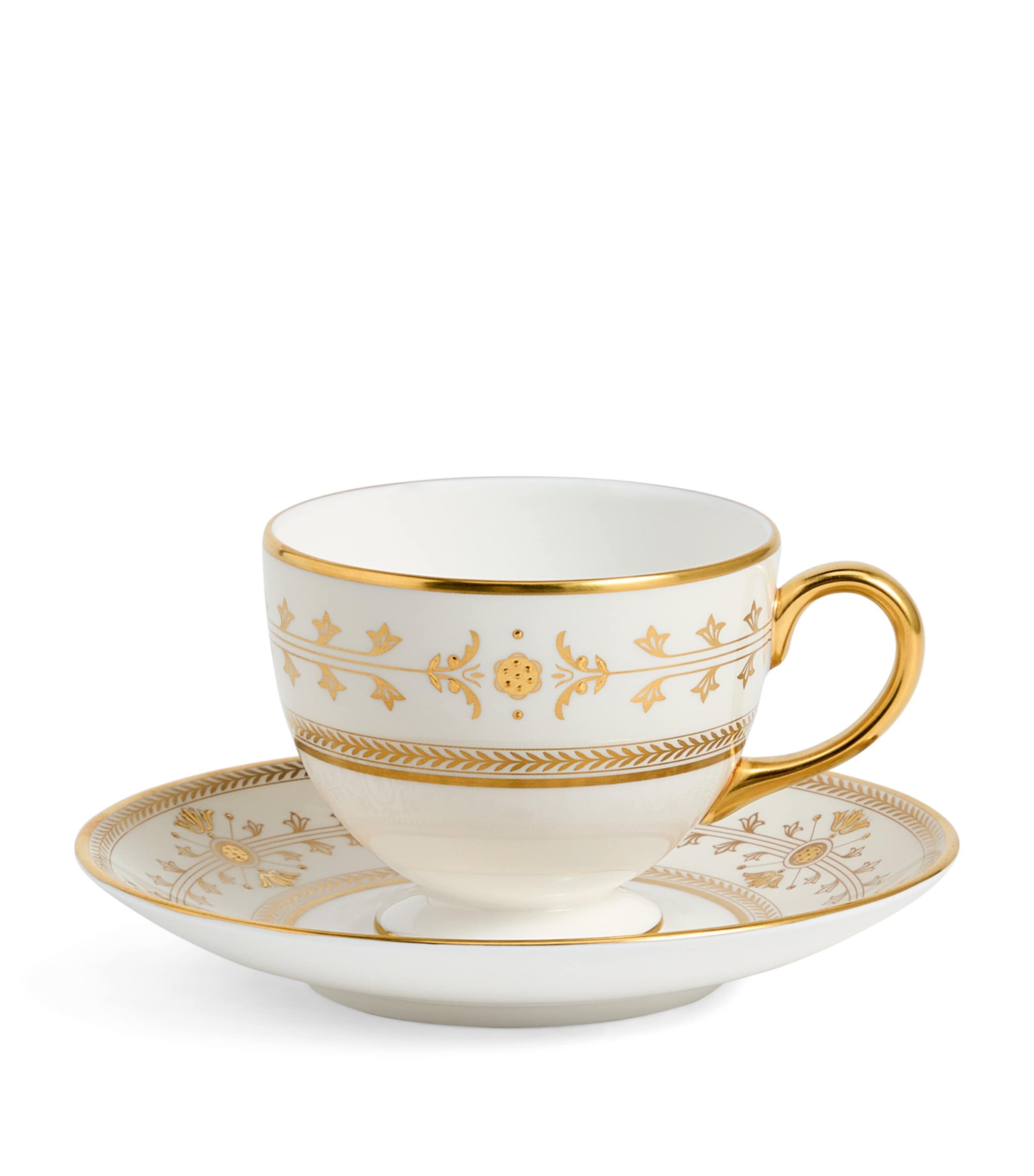 Bone China Bacchus Teacup and Saucer