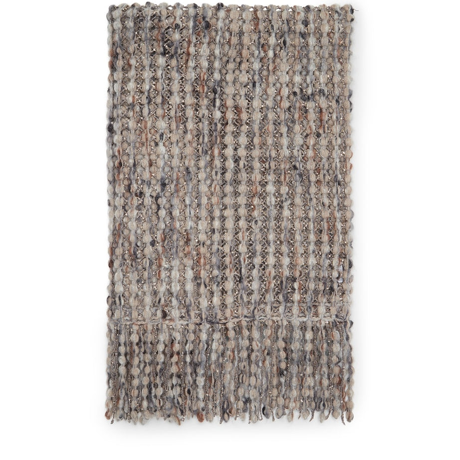 Black Balloon Net Scarf