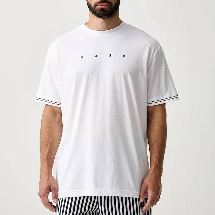 HUGO Erkek Pamuklu İki Parçalı Pijama COASTA SHORT SET