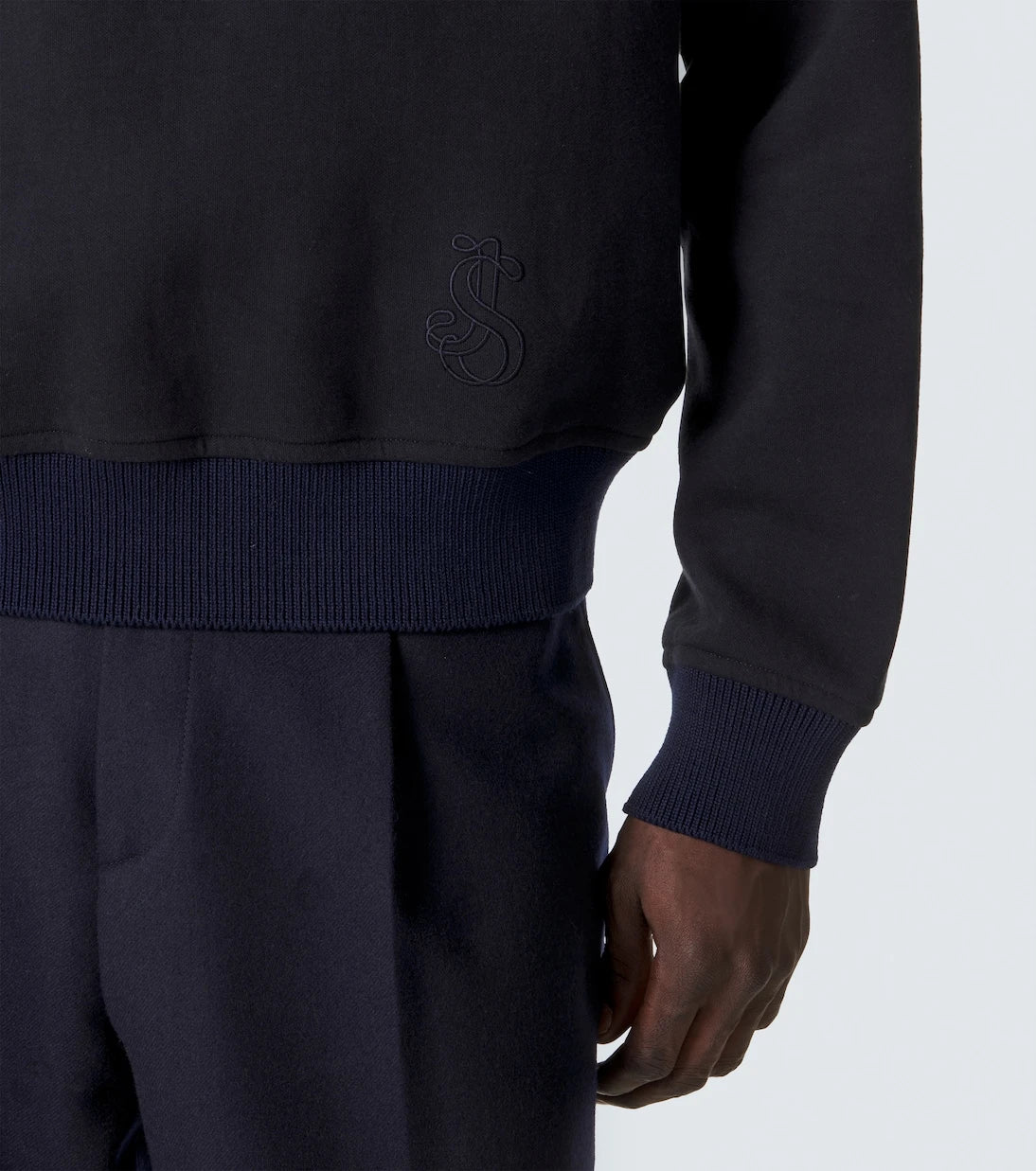 Jil Sander - Cotton half-zip sweatshirt