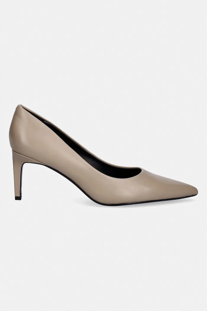 Calvin Klein ESS STILETTO 70 İnce Topuklu Deri Ayakkabı