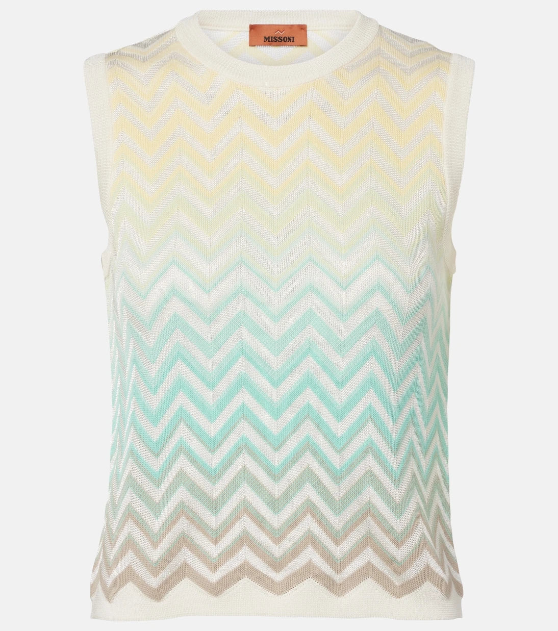 Missoni - Zigzag cotton-blend top