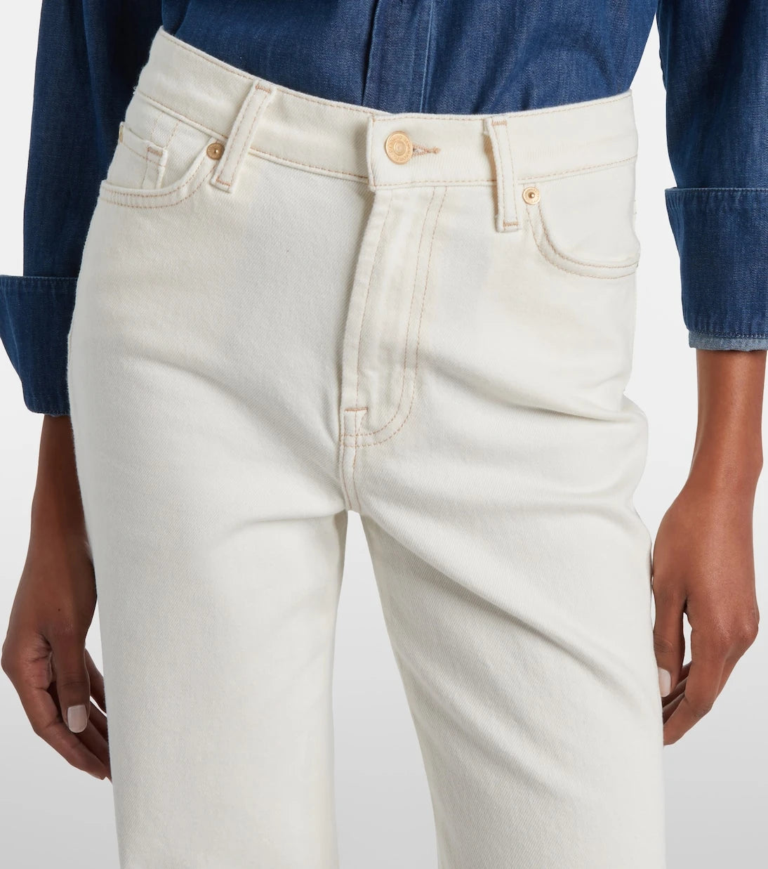 7 For All Mankind - Panel Retro flared jeans
