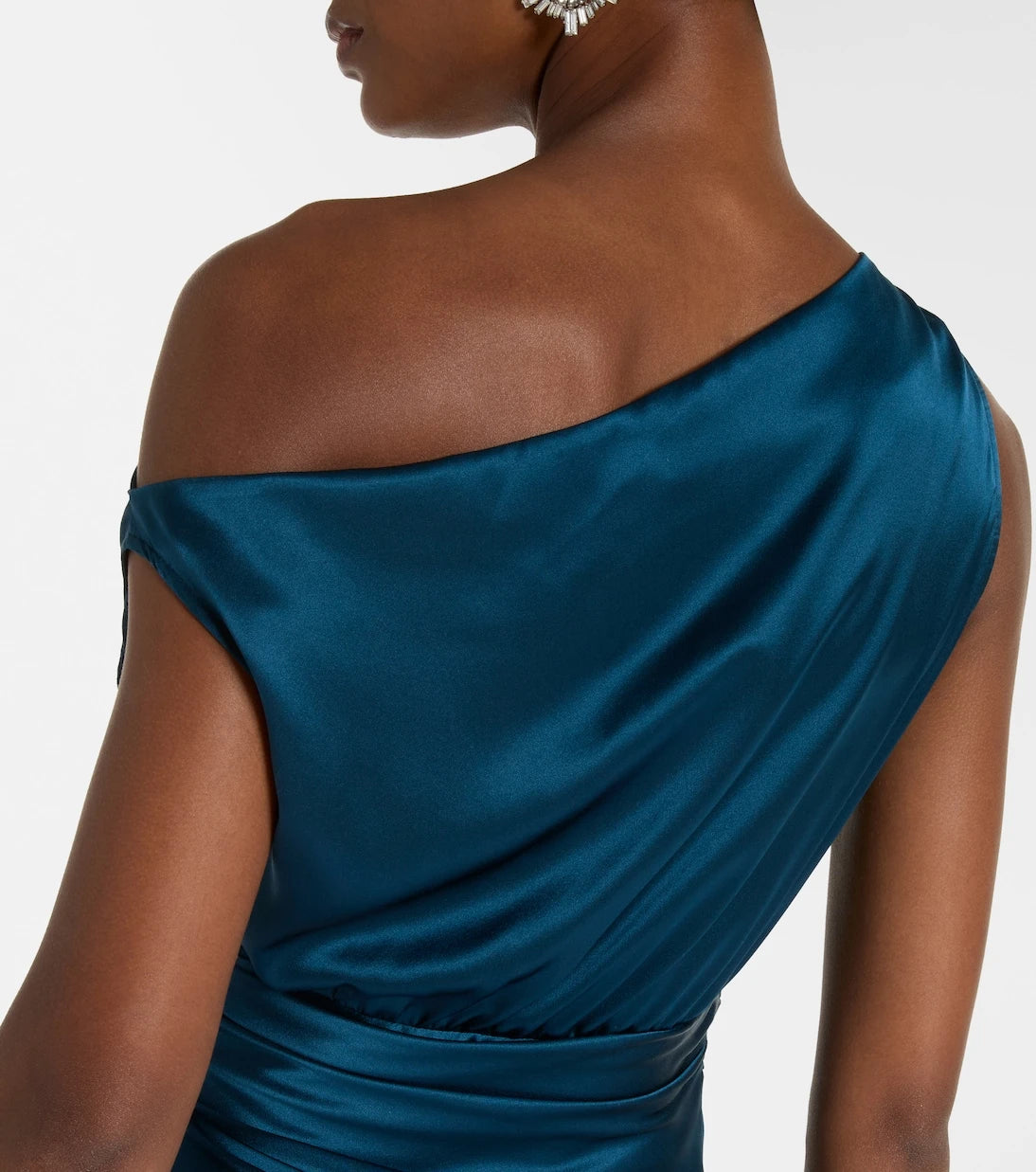 The Sei - Draped silk satin gown