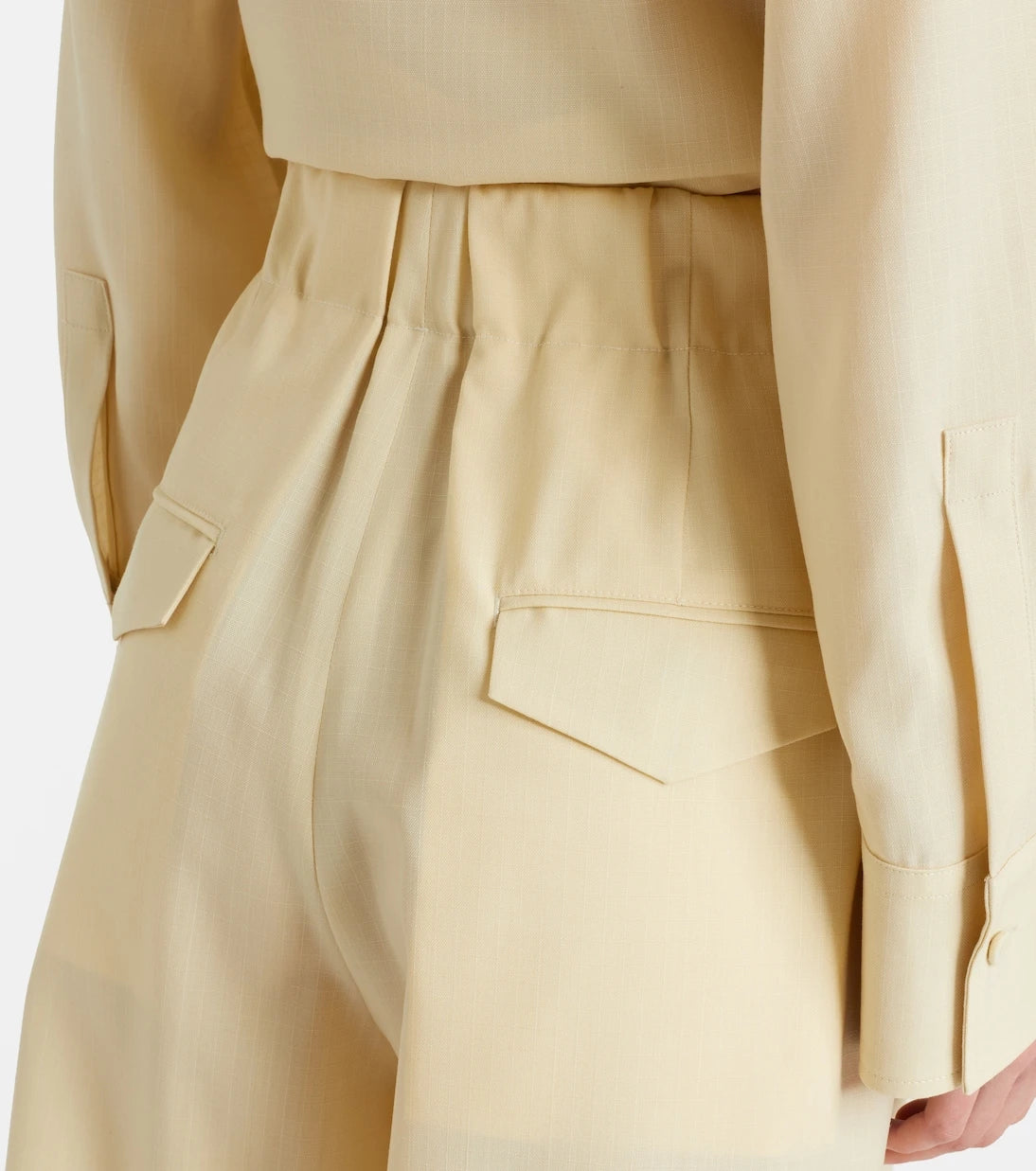 Jil Sander - Wool wide-leg pants