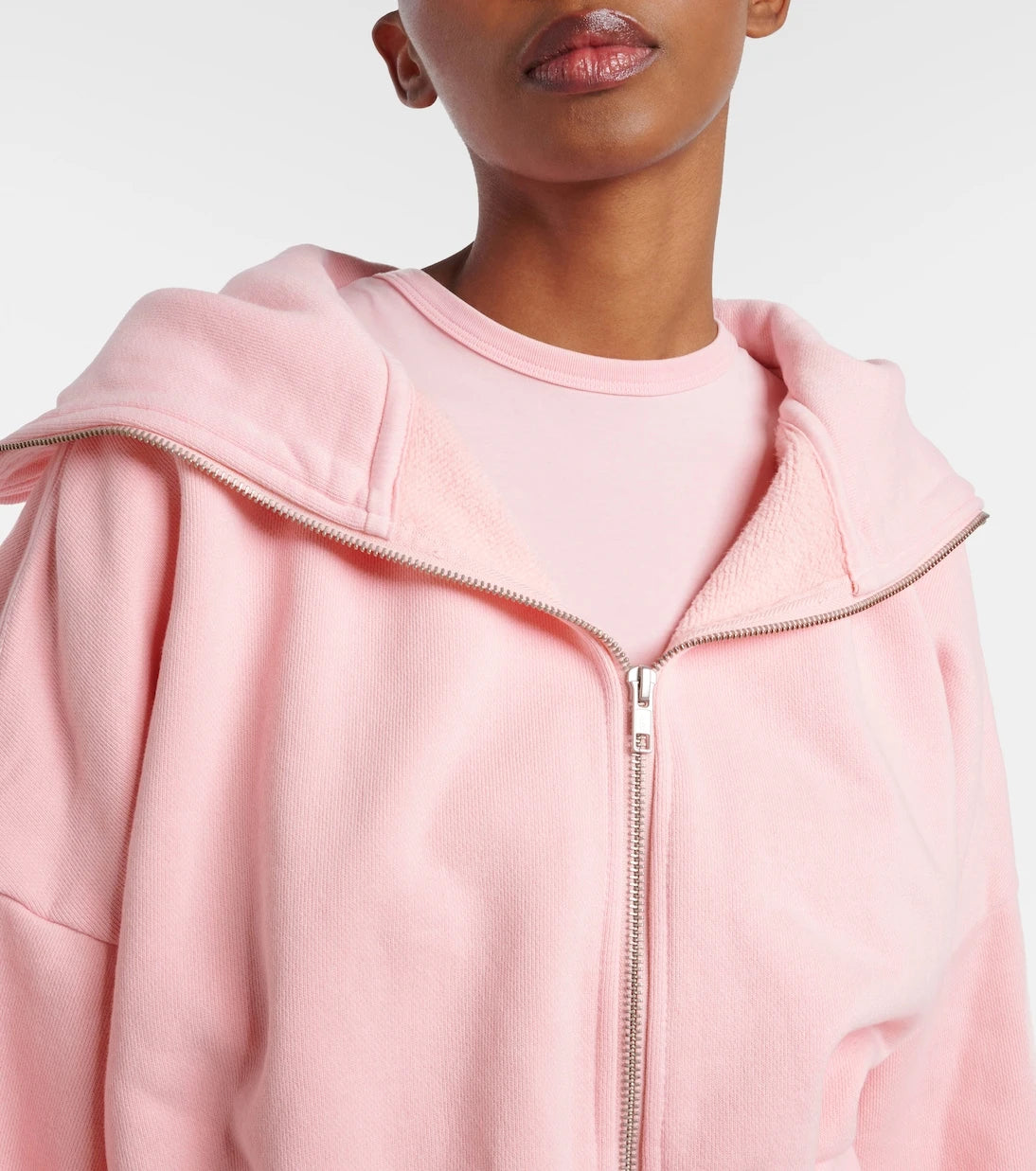 Entire Studios - Kısa kesim pamuklu jarse sweatshirt