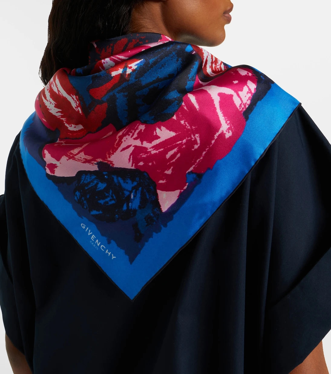 Givenchy - Printed silk scarf
