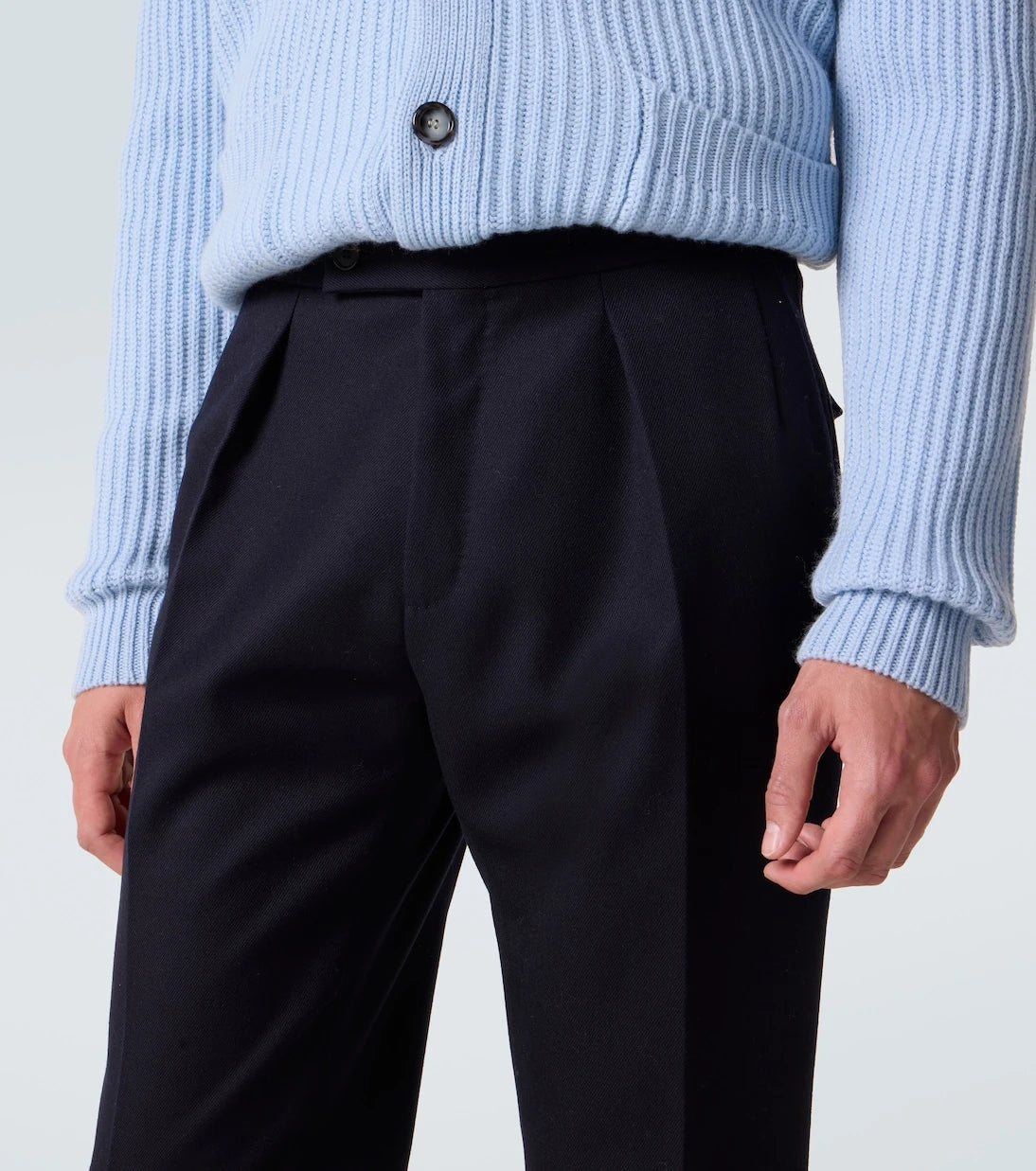 Slowear - Virgin wool tapered pants
