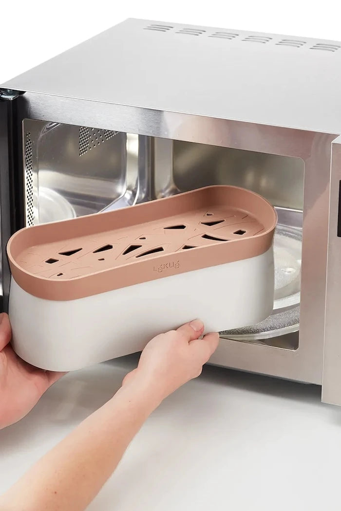 Lekue 28 cm Mikrodalga Fırında Makarna Pişirme Kabı