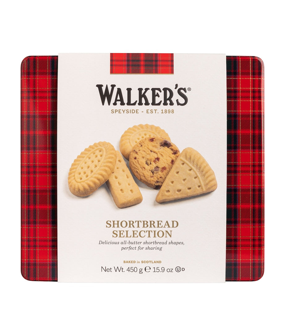 Walkers Square Shortbread Assortment Tin (450g)