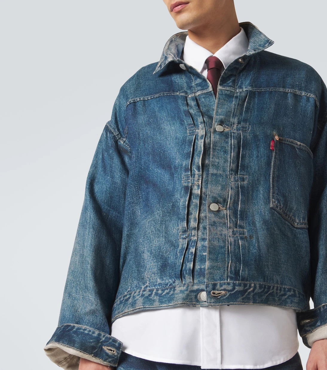 Junya Watanabe - x Levi's® trompe l'œil linen jacket