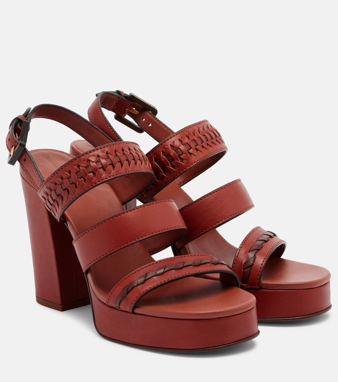 Zimmermann - Alchemy leather platform sandals