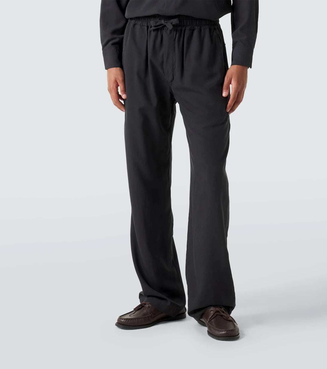 Saman Amel - Alio silk straight pants