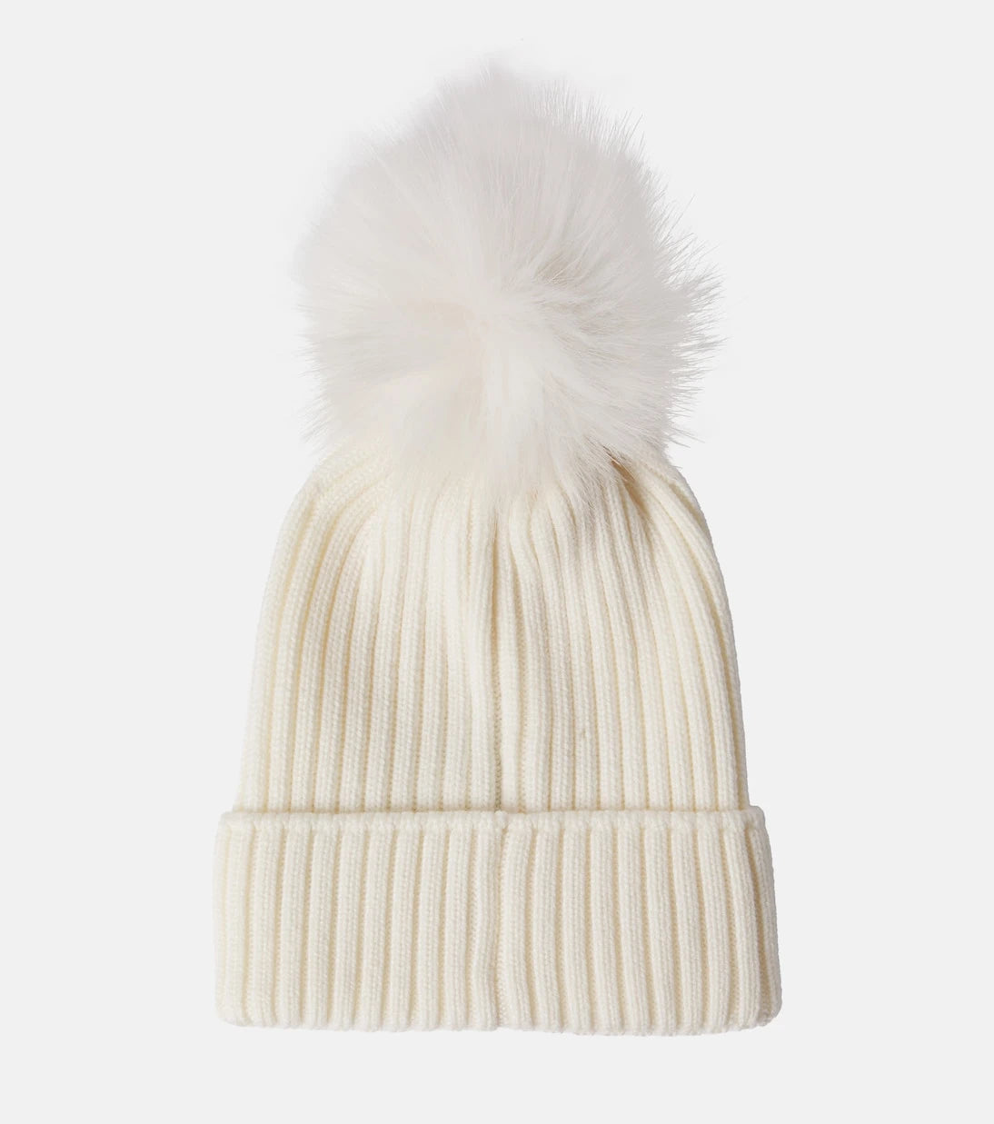 Moncler Enfant - Logo ribbed-knit virgin wool beanie