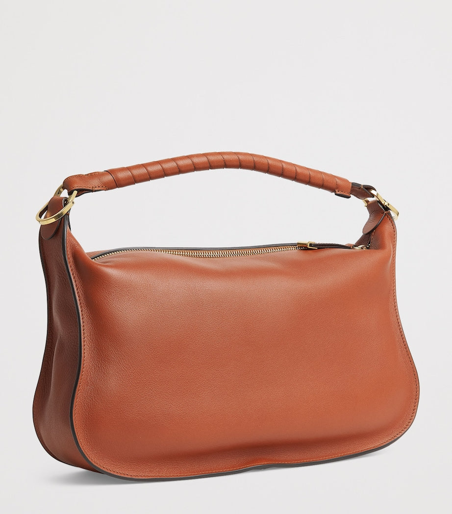 Small Leather Marcie Shoulder Bag