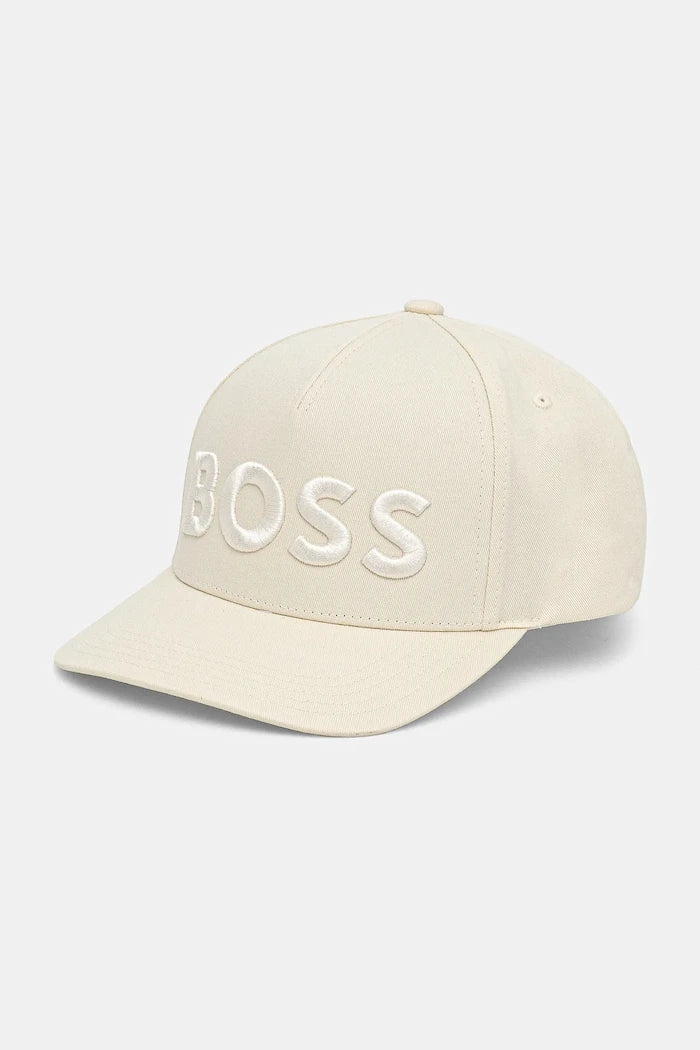 Памучна шапка с козирка BOSS Sevile