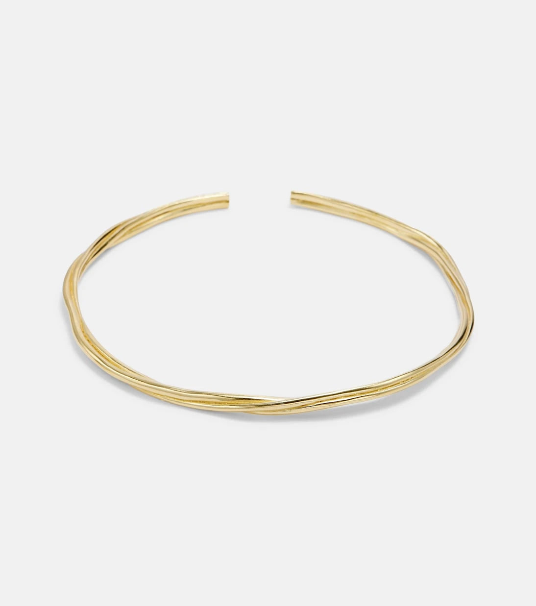 Ysso - Lydia 24kt gold-plated choker