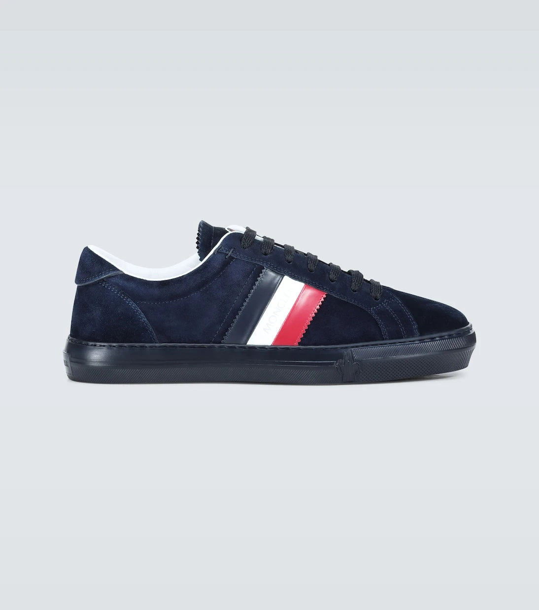 Moncler - New Monaco suede sneakers