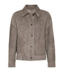 Brunello Cucinelli Brown Couture Suede Jacket