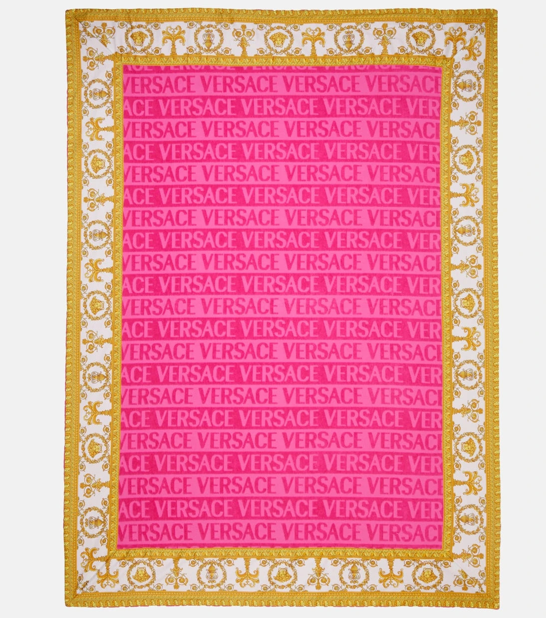 Versace Home - Versace Allover cotton terry beach towel