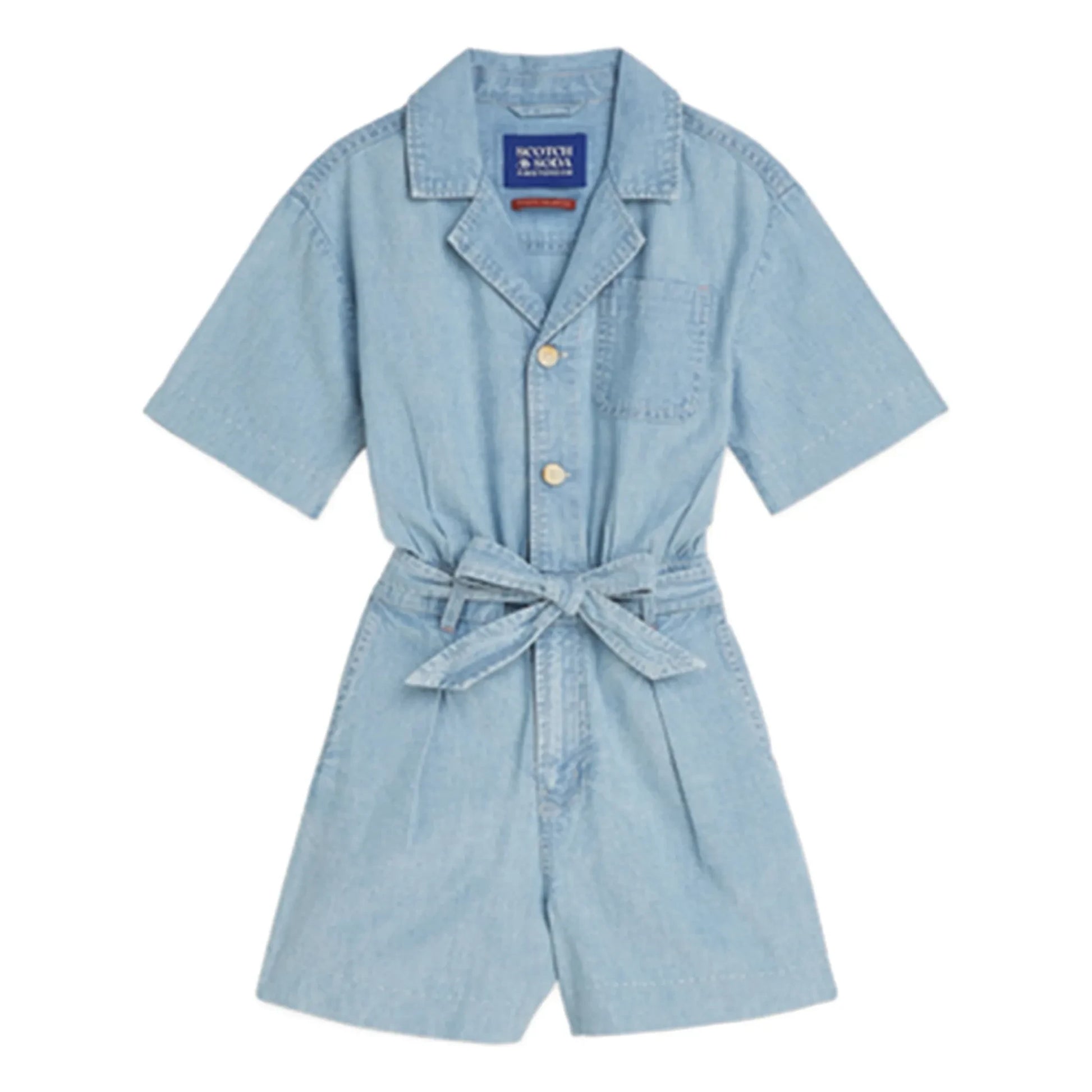 Scotch & Soda - Combishort Chambray | Light Blue